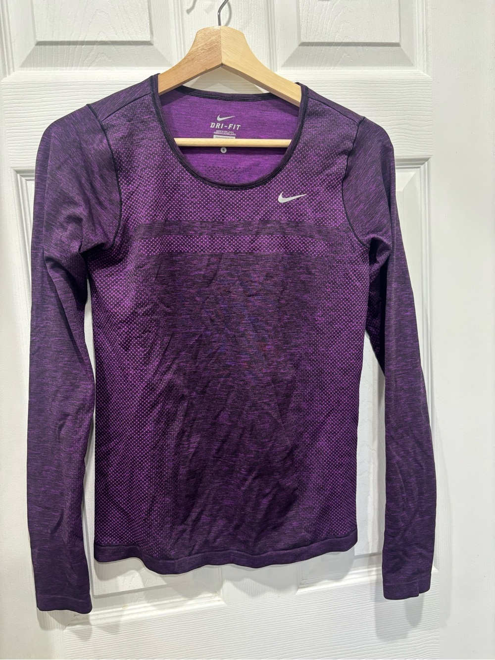 Nike long sleeve dri fit running top
